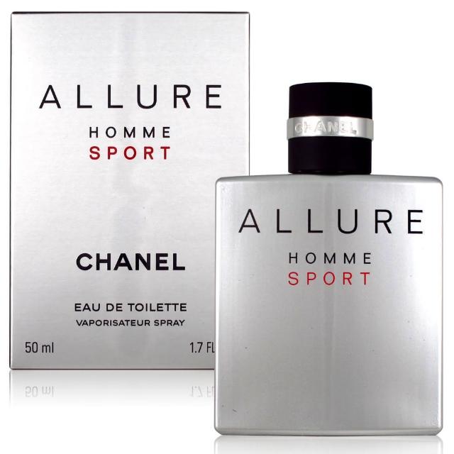 【CHANEL 香奈兒】ALLURE HOMME SPORT EDT 50ml 平行輸入(網路熱賣中)試用文