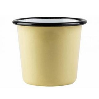 【芬蘭Muurla】基本黃琺瑯杯200cc-黃色(咖啡杯/琺瑯杯)