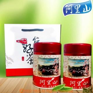 【益品湘】阿里山手採高山金萱茶禮盒75g(2罐組)