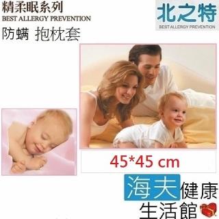 【北之特】防蹣寢具_抱枕套_E3精柔眠(45*45 cm)