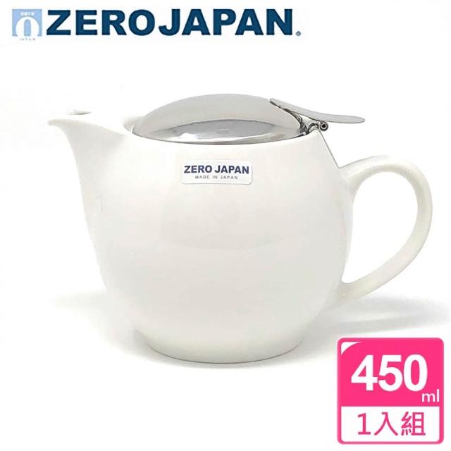 ZERO JAPAN】典藏不鏽鋼蓋壺450cc(全陶瓷/水壺/陶瓷泡茶壺) - momo購物