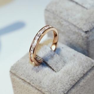 【米蘭精品】玫瑰金戒指鑲鑽流行飾品(時尚高貴復古百搭七夕情人節生日禮物73by57)