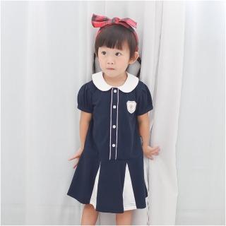 【baby童衣】學院風澎袖短裙包屁衣 60361(共1色)