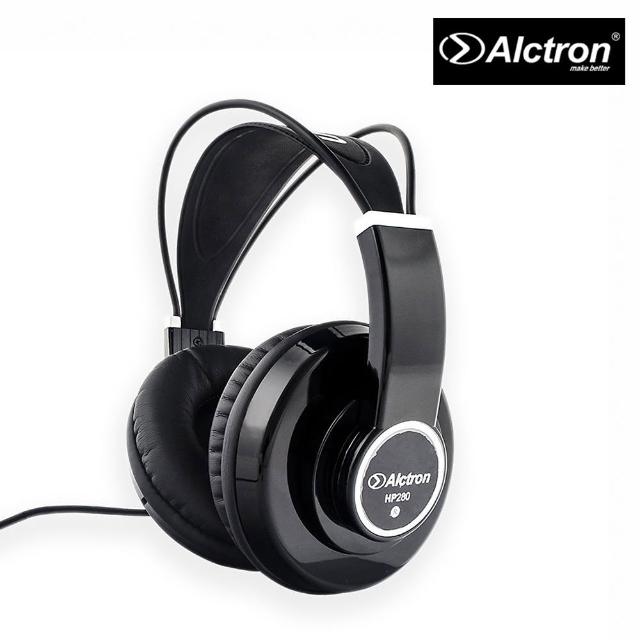 【ALCTRON】HP280 耀岩黑色專業耳罩式耳機(享受專業音頻技術帶來的臨場感受)