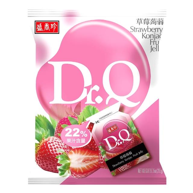 【盛香珍】Dr.Q蒟蒻果凍265g/包(內約14入-葡萄/草莓/芒果/百香果/荔枝-口味任選)中元普渡/拜拜/澎派