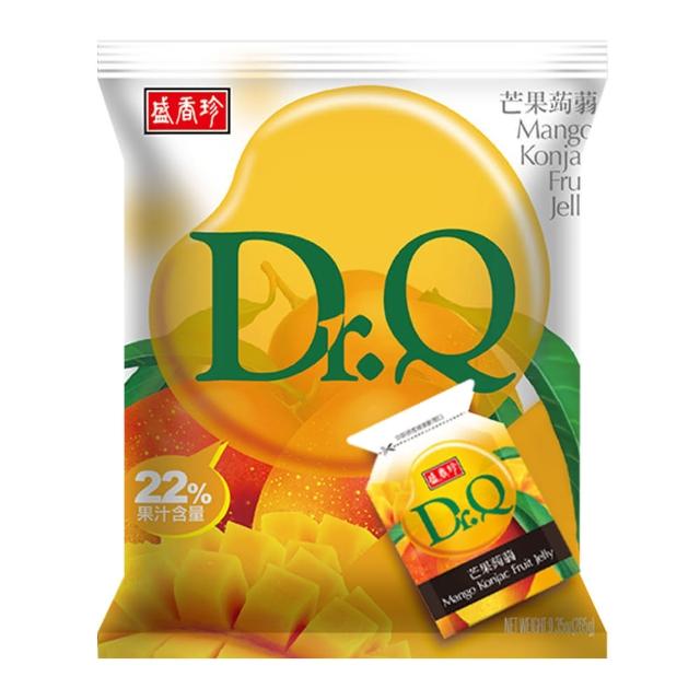 【盛香珍】Dr.Q蒟蒻果凍265g/包(內約14入-葡萄/草莓/芒果/百香果/荔枝-口味任選)中元普渡/拜拜/澎派