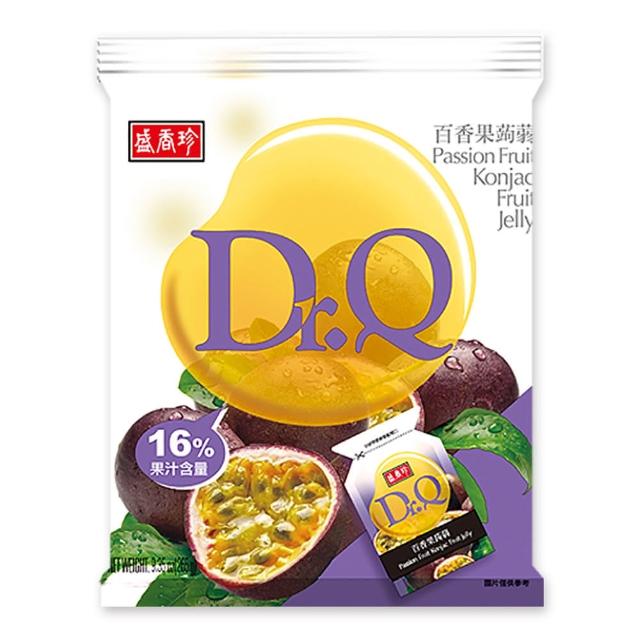 【盛香珍】Dr.Q蒟蒻果凍265g/包(內約14入-葡萄/草莓/芒果/百香果/荔枝-口味任選)中元普渡/拜拜/澎派
