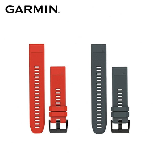 【GARMIN】QUICKFIT 22mm 矽膠原廠錶帶(fenix 5 專用)