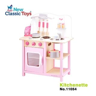 【New Classic Toys】小主廚木製廚房玩具（含配件9件）