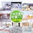 【MITiLOOK】萊賽爾天絲枕套2入(多款可選)