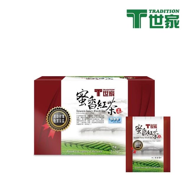 【T世家】台灣優質茶區蜜香紅茶2g*75入