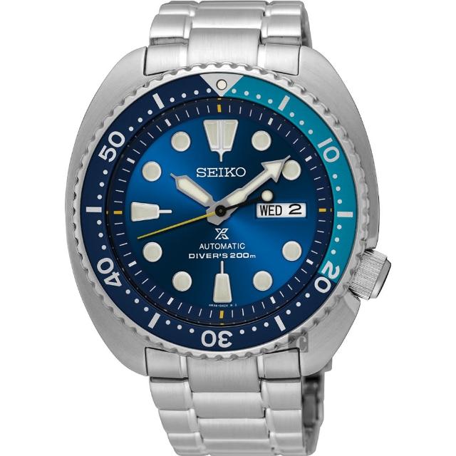 【SEIKO】精工 Prospex 潛水200米限量機械腕錶-45mm(4R36-06A0B  SRPB11J1)