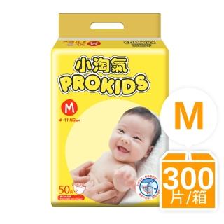 箱購-小淘氣透氣乾爽嬰幼兒紙尿褲M(50片X6包)