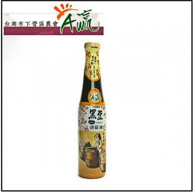【下營區農會】A贏黑豆清蔭油(420ml/瓶)