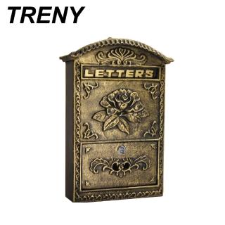 【TRENY】自然風情 - 花開富貴鑄鐵信箱