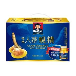 【QUAKER 桂格】人蔘蜆精禮盒68ml×15+1入(共16入 送禮推薦)