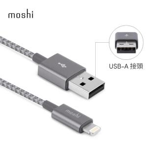 【Moshi】Integra？ Lightning to USB-A 耐用編織充電/傳輸線