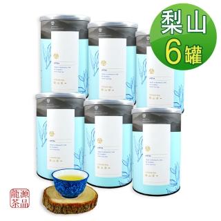 【龍源茶品】梨山茶自然回甘烏龍茶葉150gx6罐(共1.5斤;春茶;生青茶;無焙火;微發酵)