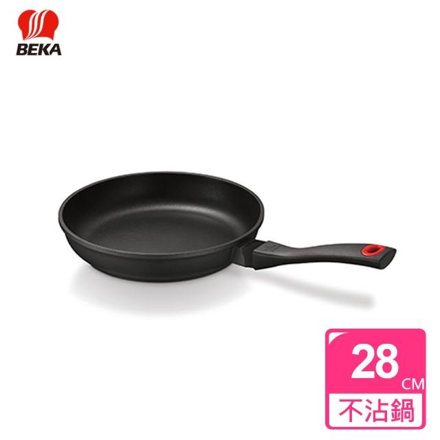 【BEKA貝卡】Energy 黑鑽陶瓷健康鍋 單柄平底鍋28cm(5113527284)