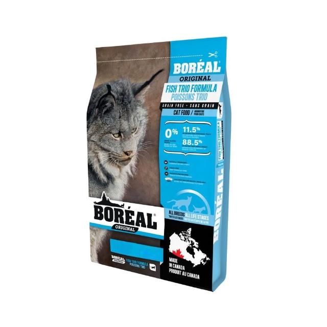 【BOREAL 波瑞歐】無穀全齡貓配方系列 2.26kg／5lbs(貓糧、貓飼料、貓乾糧)