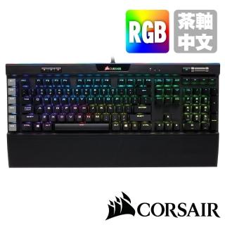 【CORSAIR 海盜船】Gaming K95 PLATINUM RGB電競鍵盤-茶軸中文
