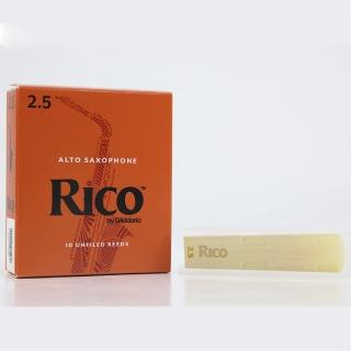 【RICO 瑞可】RCWR-RI-A-25 2.5號中音薩克斯風竹片 五片出貨款(此為五片裝出貨款 台灣公司貨)