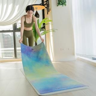 【Fun Sport】迷幻森林旅行瑜珈鋪巾墊 1mm(旅遊墊-旅行墊-鋪巾)