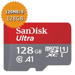 【SanDisk】Ultra 128GB microSDXC A1 記憶卡100MB/s(平行輸入)