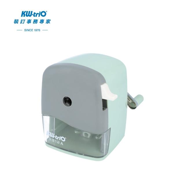 【KW-triO】多功能削鉛筆機 312A(大小通吃進筆孔/7-11.6mm/可調筆尖粗細)