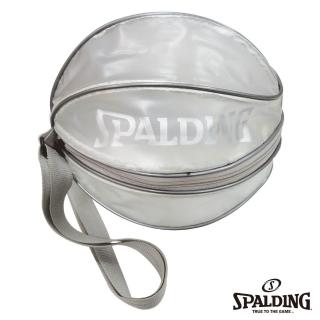 【SPALDING】單顆裝籃球瓢蟲袋(銀)