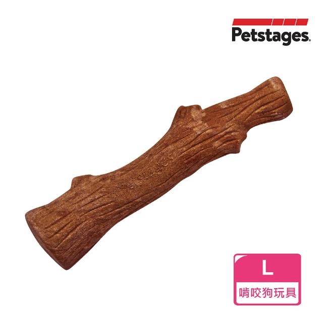 【Petstages】BBQ史迪克-L(烤肉木風味 安全耐咬)