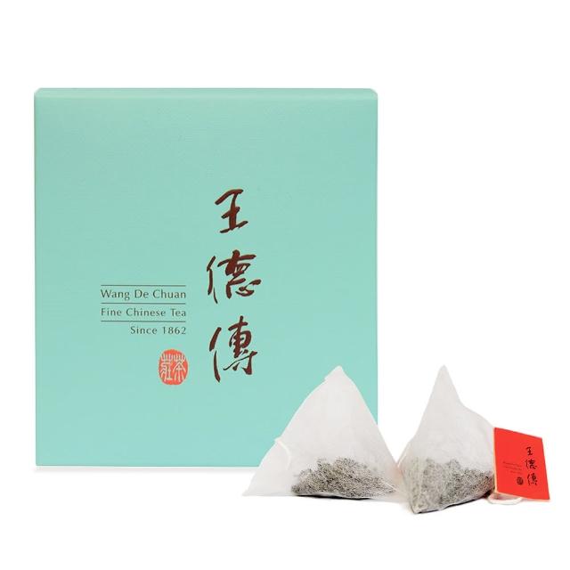 【王德傳】茉莉烏龍三角立體茶包10入