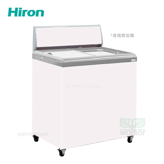 【HiRON 海容】HiRON海容 2尺4 玻璃推拉冷凍櫃 HSD-200(玻璃推拉冷凍櫃)