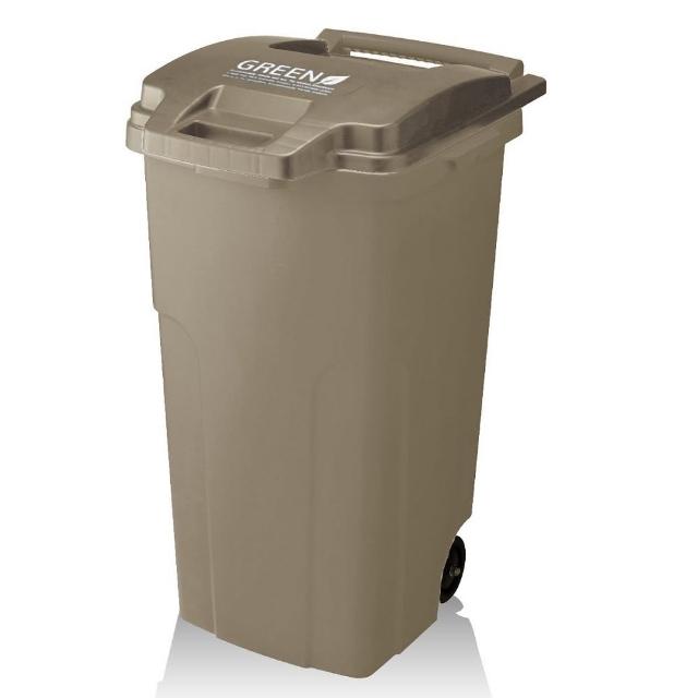 【日本 RISU】戶外型大容量連結式垃圾桶 90L