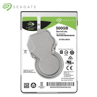 【SEAGATE 希捷】新梭魚 BarraCuda 500GB 2.5吋 7mm 5400轉 SATAⅢ 桌上型硬碟(ST500LM030)