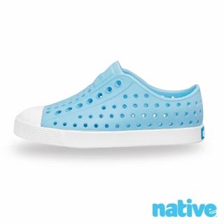 【Native Shoes】大童鞋 JEFFERSON 小奶油頭鞋(天空藍x貝殼白)