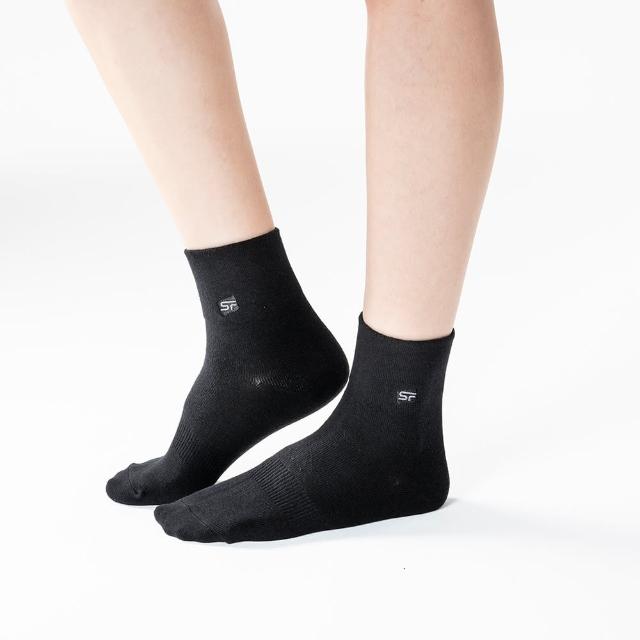 【SunFlower 三花】6雙組無痕肌1/2男女休閒襪(襪子)