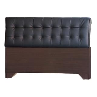 【AS】密克5尺胡桃荔枝皮紋床頭片-155x15x98cm