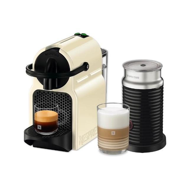 Nespresso】膠囊咖啡機Inissia 奶泡機組合_多色任選奶茶色送禮入厝全 Nespresso】膠囊咖啡機Inissia 奶泡機組合_多色任選奶茶色送禮入厝全