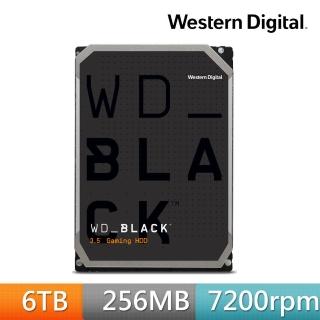 【WD 威騰】黑標 6TB 3.5吋 SATA硬碟(WD6003FZBX)