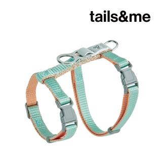 【tails&me 尾巴與我】經典尼龍帶 貓系列 胸背帶(多色可選)