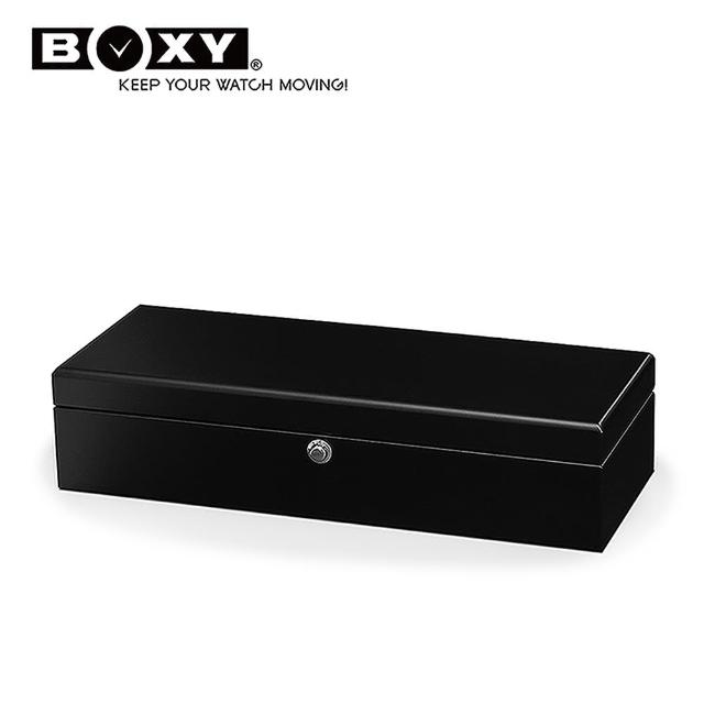 【BOXY】WB05 五只入手錶收藏盒(木製盒身)