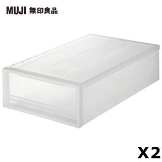 Momo購物網推薦的 Muji 無印良品 Pp衣裝盒 小 2入優惠特價11元 網購編號