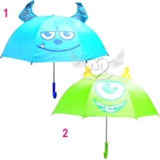 【TDL】怪獸大學毛怪大眼仔兒童雨傘長傘直傘 2選1 81347195(平輸品)