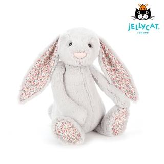 【JELLYCAT】36cm 兔子安撫玩偶(Blossom Silver 碎花銀)