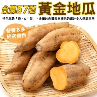 【小農直配】台農57號黃地瓜(平箱裝10斤±10%)