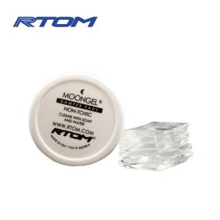 【RTOM】MoonGel 鼓用吸音貼 透明六片裝款(原廠公司貨 商品品質有保障)