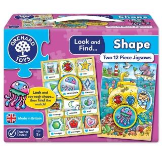 【Orchard Toys】小偵探拼圖-幾何形狀(Look and Find-Shape Jigsaw)