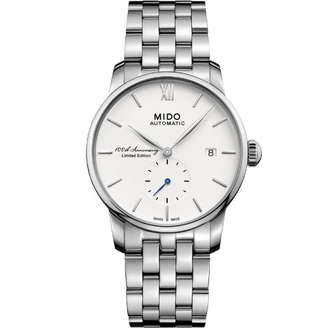 【MIDO 美度】Baroncelli 永恆系列II 100週年限量腕錶(M86084261)