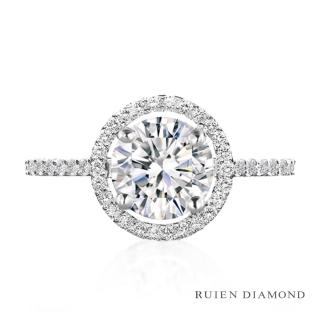 【RUIEN DIAMOND 瑞恩鑽石】限量 GIA30分 DVVS2 3EX(18K白金 鑽石戒指)